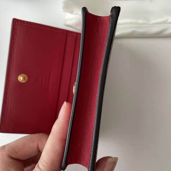 GUCCI-GG Supreme Monogram Bosco Patch Card Case - Picture 8 of 13